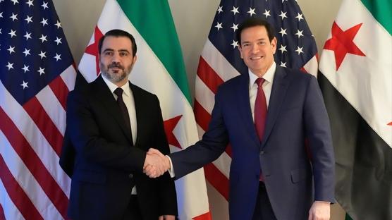 Münih'te kritik temas! Suriye Dışişleri Bakanı Şeybani, ABD'li mevkidaşı Rubio ile görüştü