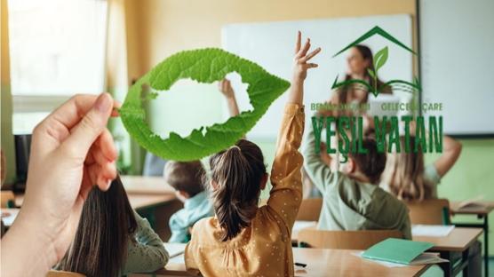 ��renciler ��z�m �retecek! Okullarda yeni 'Ye�il Vatan' temas�