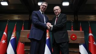 Vucic: Cumhurba�kan� Erdo�an b�y�k bir d�nya lideri