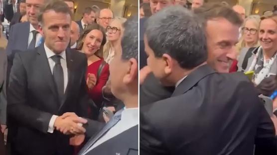 Macron ve YPG elebaşının kucaklaşması tepki çekti