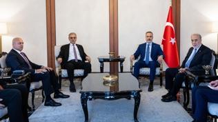 Bakan Fidan, Gazze Y�netimi Ulusal Komitesi Ba�kan�'n� kabul etti