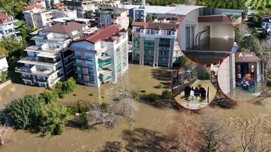 Evler botlarla tahliye edildi