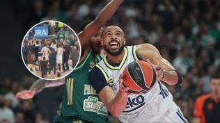 Fenerbahçe kazandı, Atina'da saha karıştı!