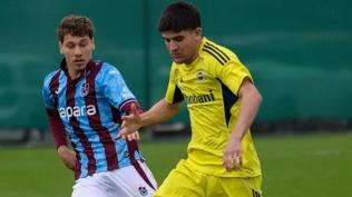 U19 derbisinde 7 goll� d�ello! Trabzonspor, Fenerbah�e'yi uzatmalarda y�kt�