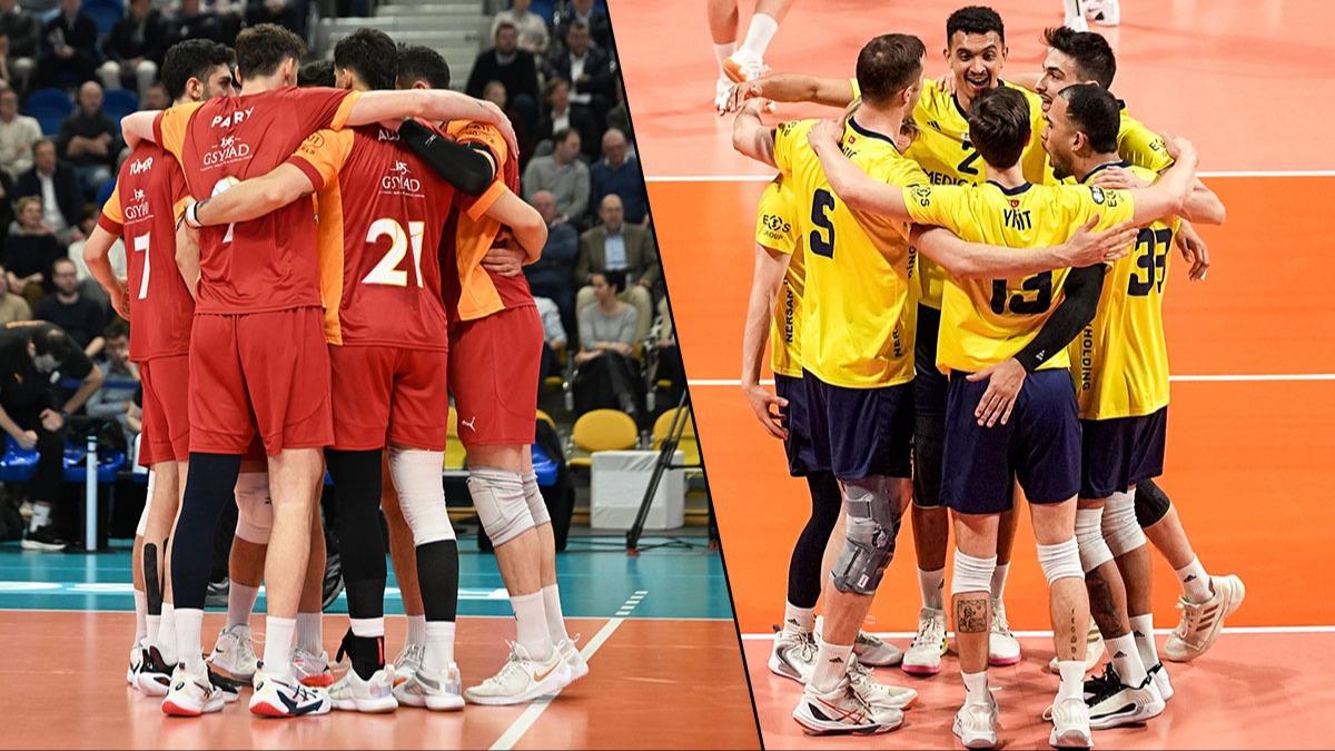 Filede derbi zaman�: Galatasaray-Fenerbah�e Medicana