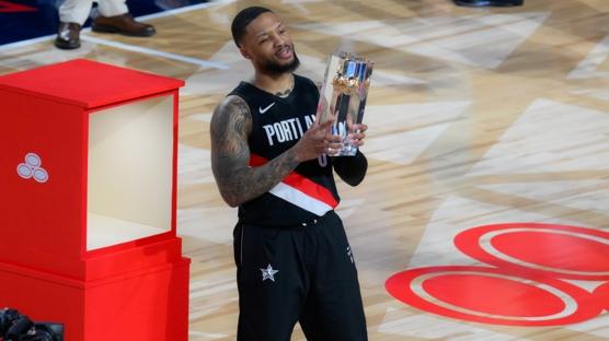 NBA 3 Say� Yar��mas�'n�n kazanan� Damian Lillard