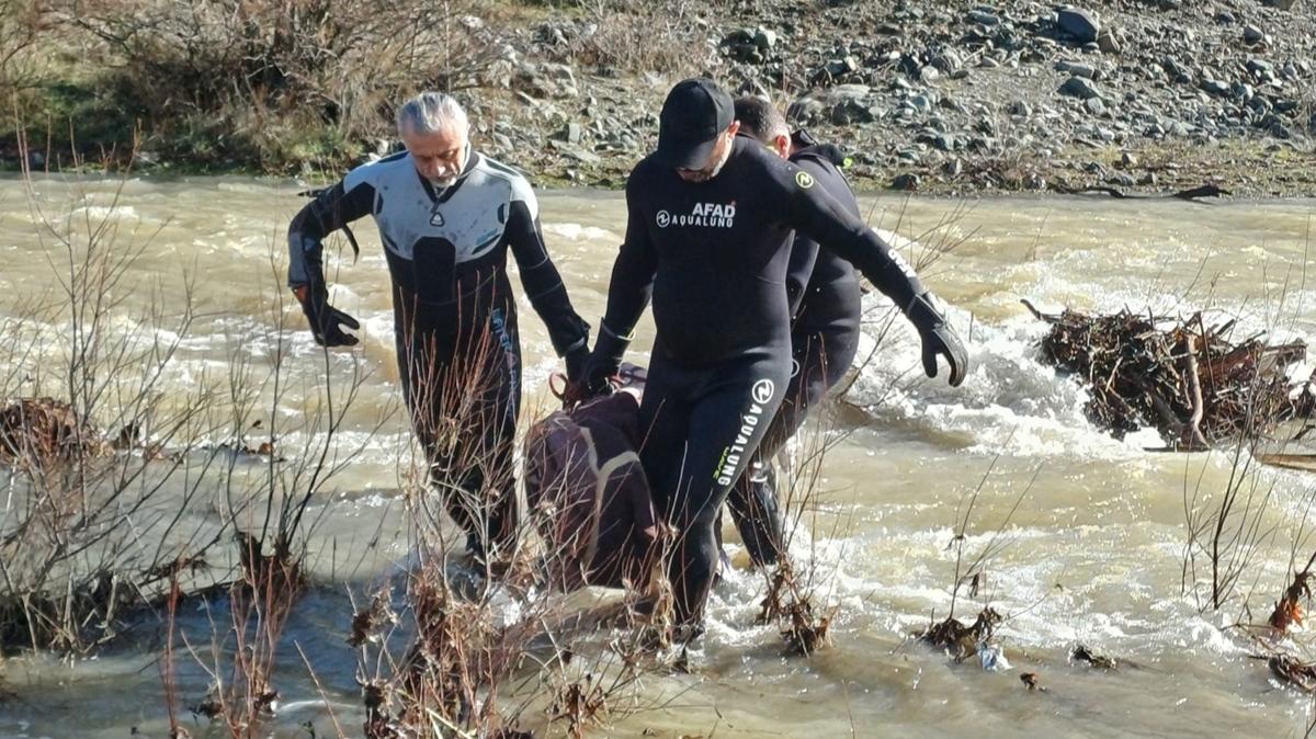 Tokat'ta korkun� son: Kay�p kad�n dere yata��nda ceset bulundu