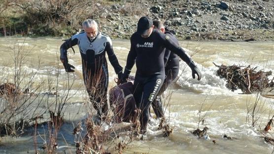 Tokat'ta korkunç son: Kayıp kadın dere yatağında ceset bulundu