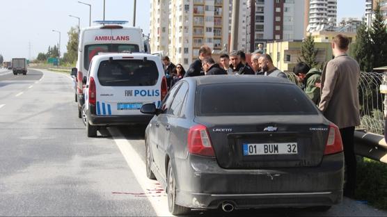 Otoyolda ara� i�inde s�r �l�m