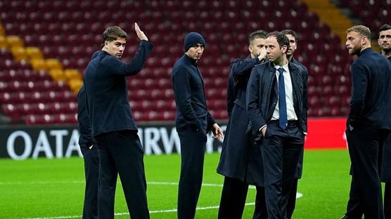 Juventus, Galatasaray ma�� �ncesi RAMS Park'ta y�r�y�� yapt�