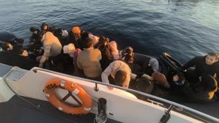 Çanakkale'de 37 düzensiz göçmen yakalandı