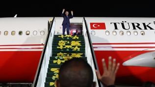 Cumhurbaşkanı Erdoğan, Addis Ababa'daki temaslarının ardından Etiyopya'dan ayrıldı