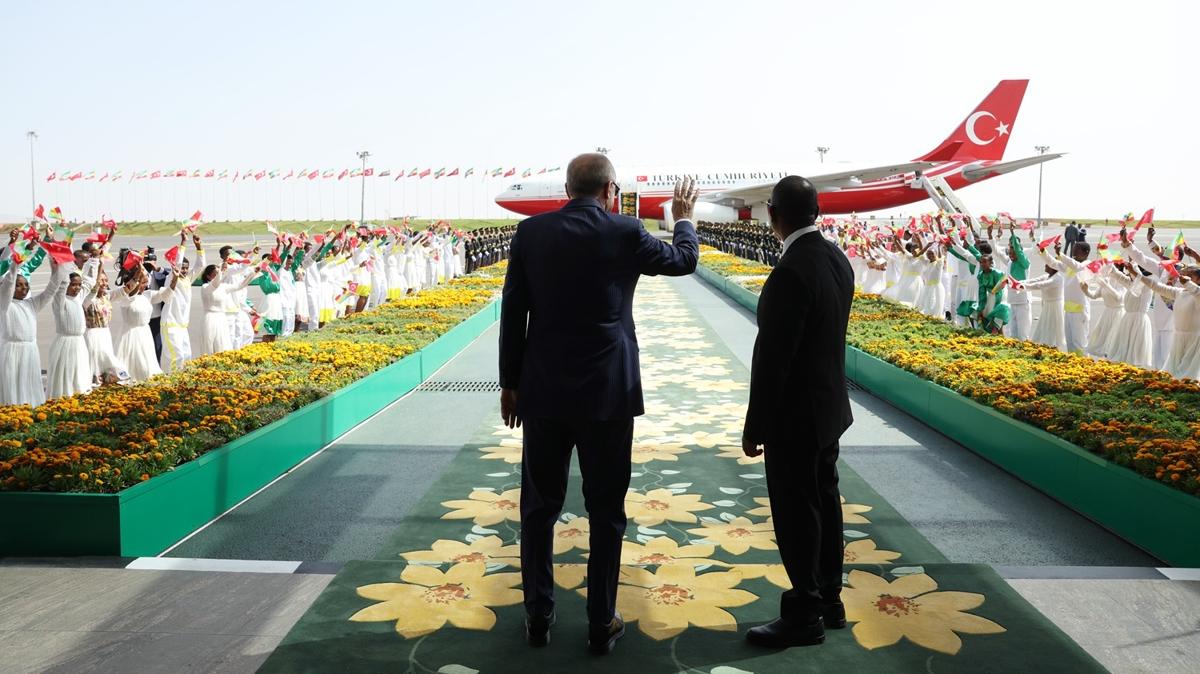 Cumhurba�kan� Erdo�an'a g�rkemli kar��lama