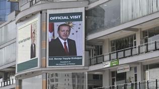 Ba�kentte bilboardlara foto�raf� konuldu