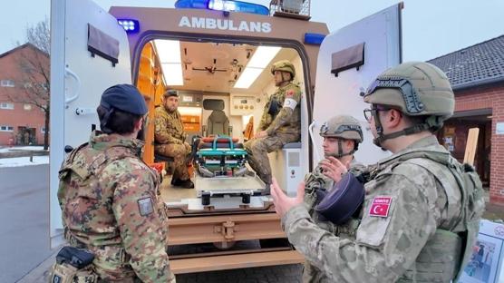 NATO, TSK'n�n sa�l�k birli�ini payla�t�: NATO g��lerini haz�r ve diren�li tutuyor