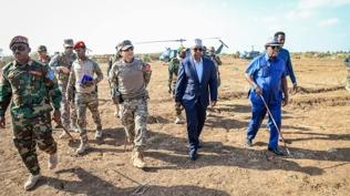 Yeniden in�a edilen k�ye 'T�rk' ismi