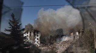 Ukrayna'ya yeni sald�r� dalgas�: Rusya f�ze ve �HA'larla vurdu