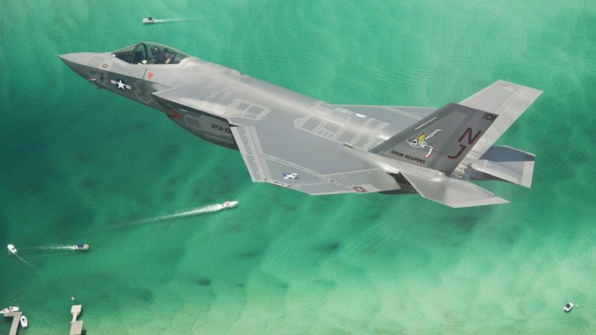 F-35'lerin askeri �sse inmesi an meselesi