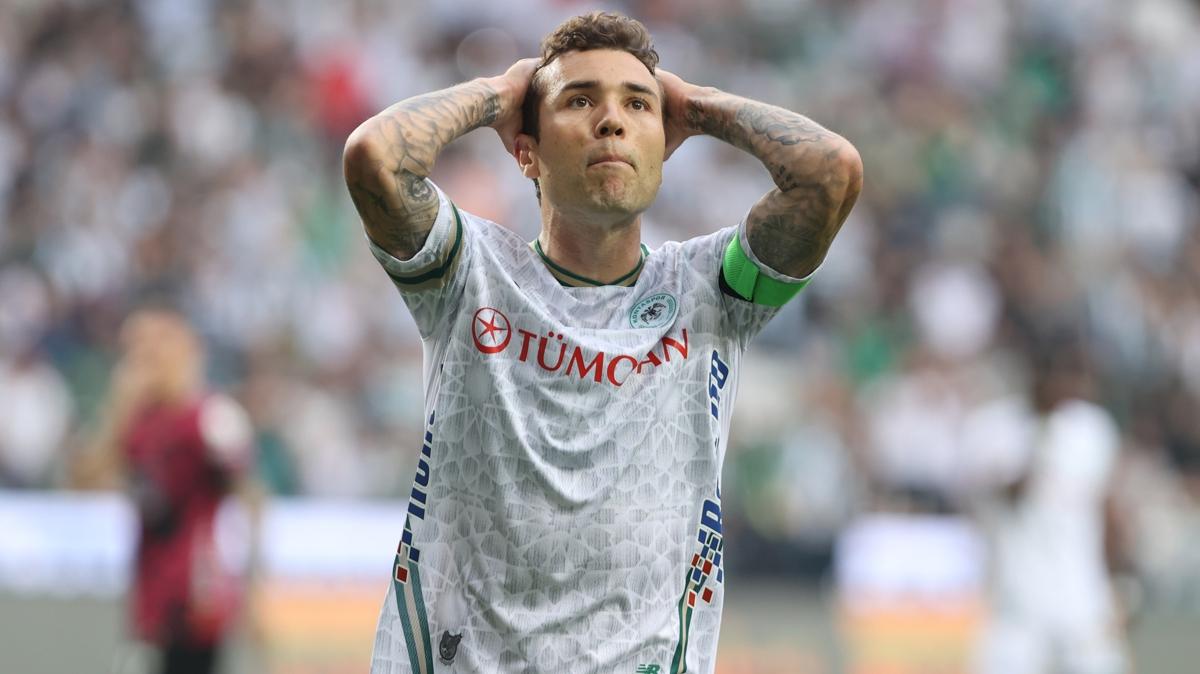 Konyaspor'dan beklenmedik karar! Guilherme Sitya kadro d��� kald�