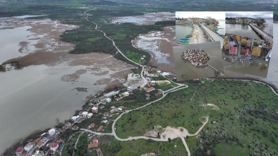 Küçük Venedik yeniden canlandı: Sular evlerin duvarına dayandı