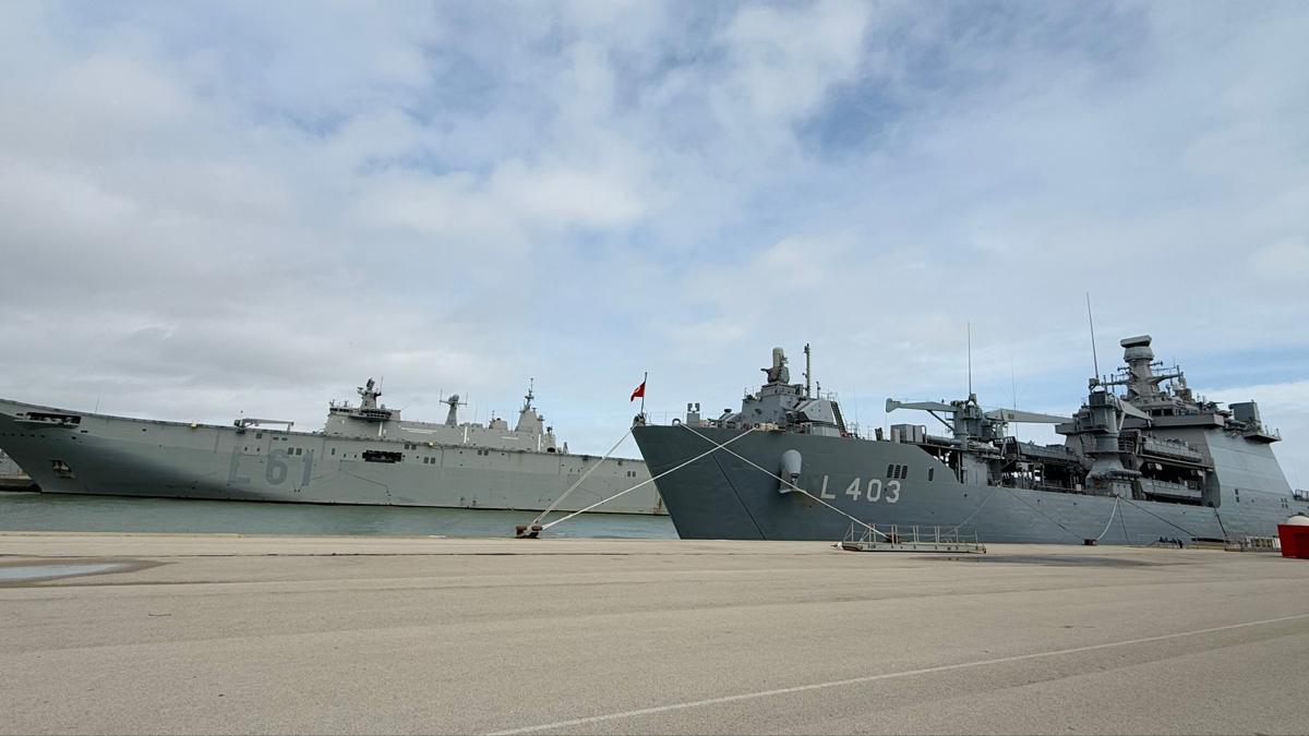 Mehmetçik tatbikatta nefes kesiyor: NATO'dan TCG Gaziantep paylaşımı