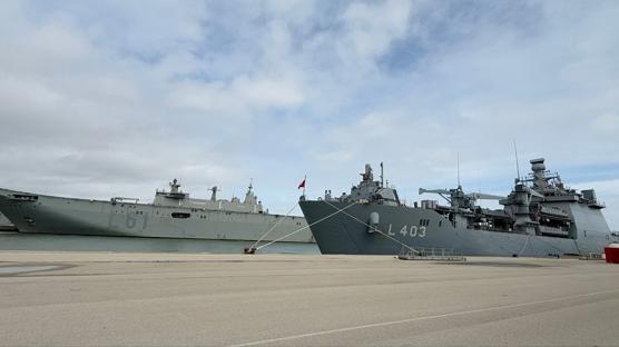 Mehmet�ik tatbikatta nefes kesiyor: NATO'dan TCG Gaziantep payla��m�