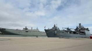 Mehmetçik tatbikatta nefes kesiyor: NATO'dan TCG Gaziantep paylaşımı