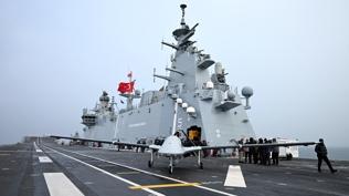 Alman Albaydan TB3 ve TCG Anadolu'ya �vg�