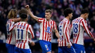 Atletico Madrid'de 7 futbolcunun bileti kesildi