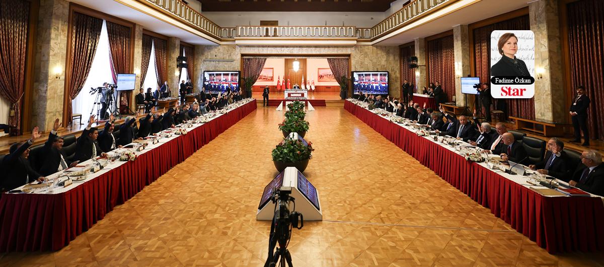 Milletin Meclisinde T�rkiye mutabakat�