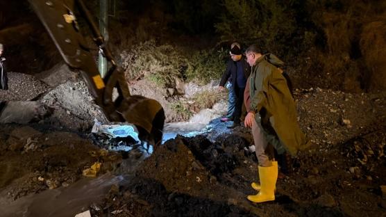 Hatay'da heyelan: Ekipler sevk edildi