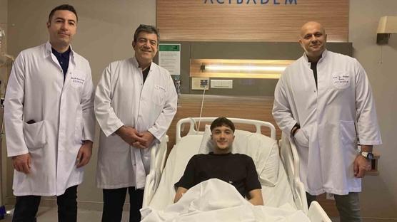 Sivasspor'un genç futbolcusu Eymen Yurdcu ameliyat edildi