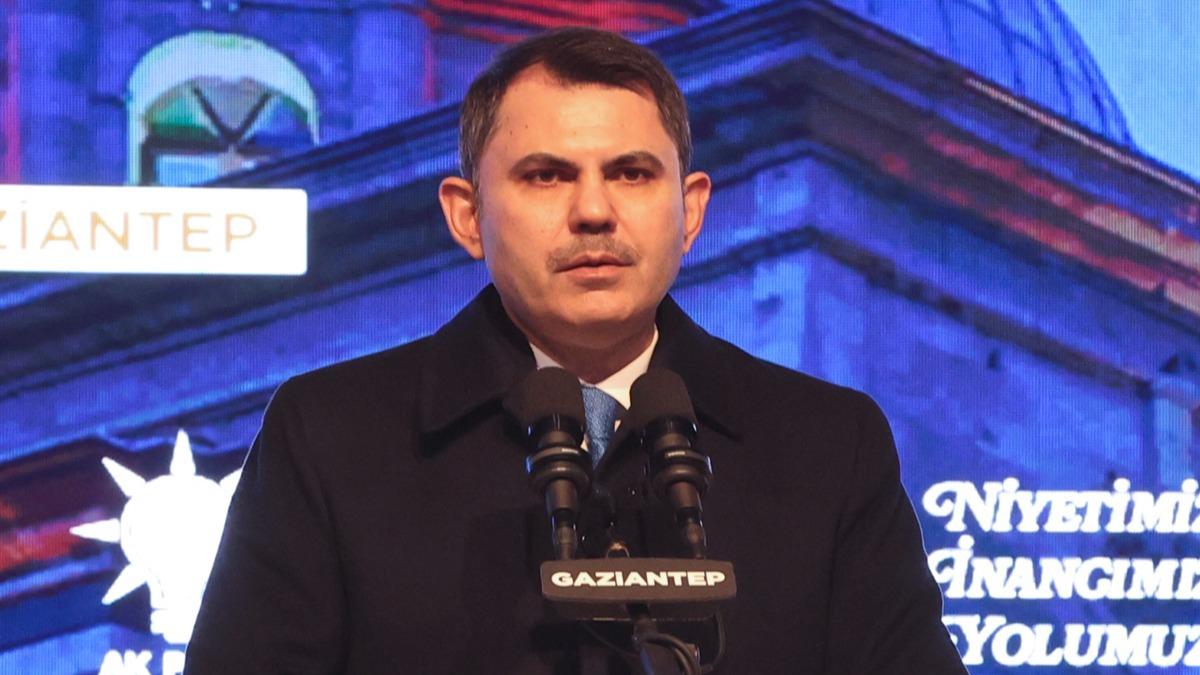 Bakan Kurum: Depremden bu yana felaket üzerinden siyaset kurdular