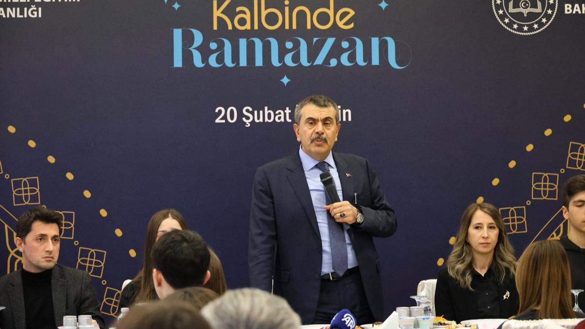 Bakan Tekin: T�rkiye, matematik ve fen bilimlerinde Avrupa'n�n en iyi �lkelerinden bir tanesi oldu