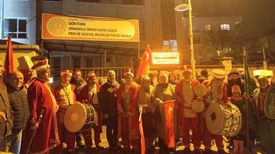 Göktürk'te ramazan coşkusu: Gündüz şenlik, gece fener alayı