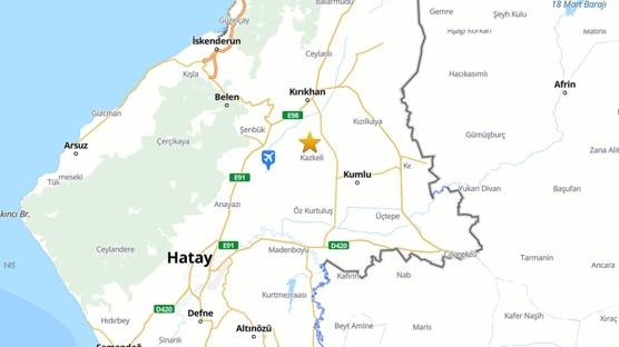 Hatay'da sahur vakti korkutan deprem