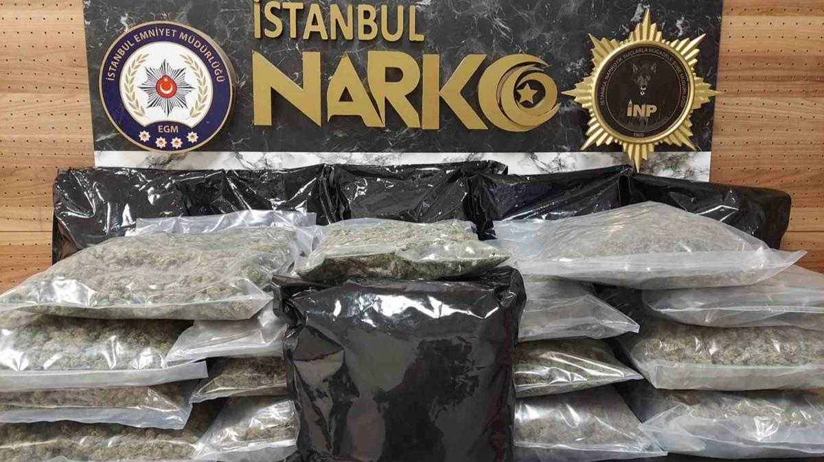 �stanbul'da uyu�turucu operasyonu