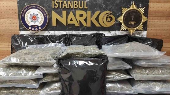 �stanbul'da uyu�turucu operasyonu