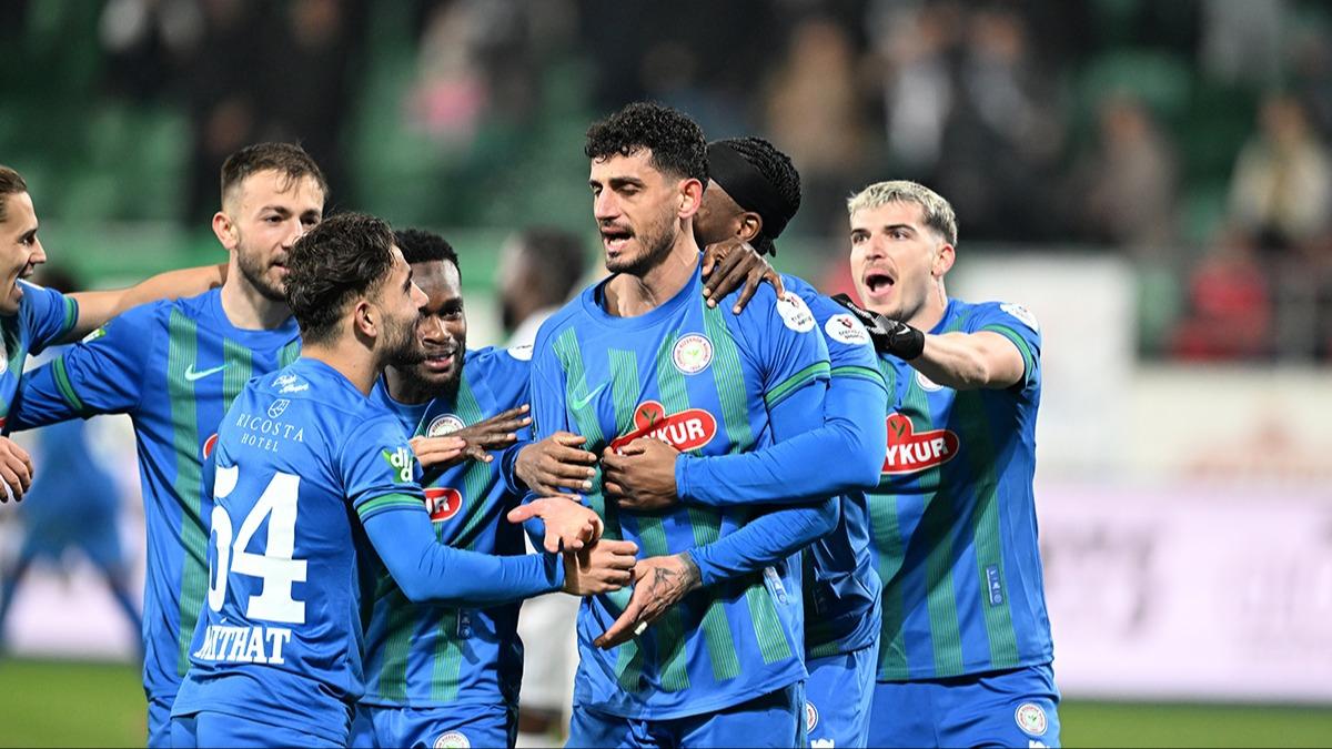 Rizespor'dan 6 ma� sonra galibiyet! Kocaelispor'u devirdi