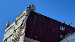 �i�li'de yang�n! Cadde kapat�ld�