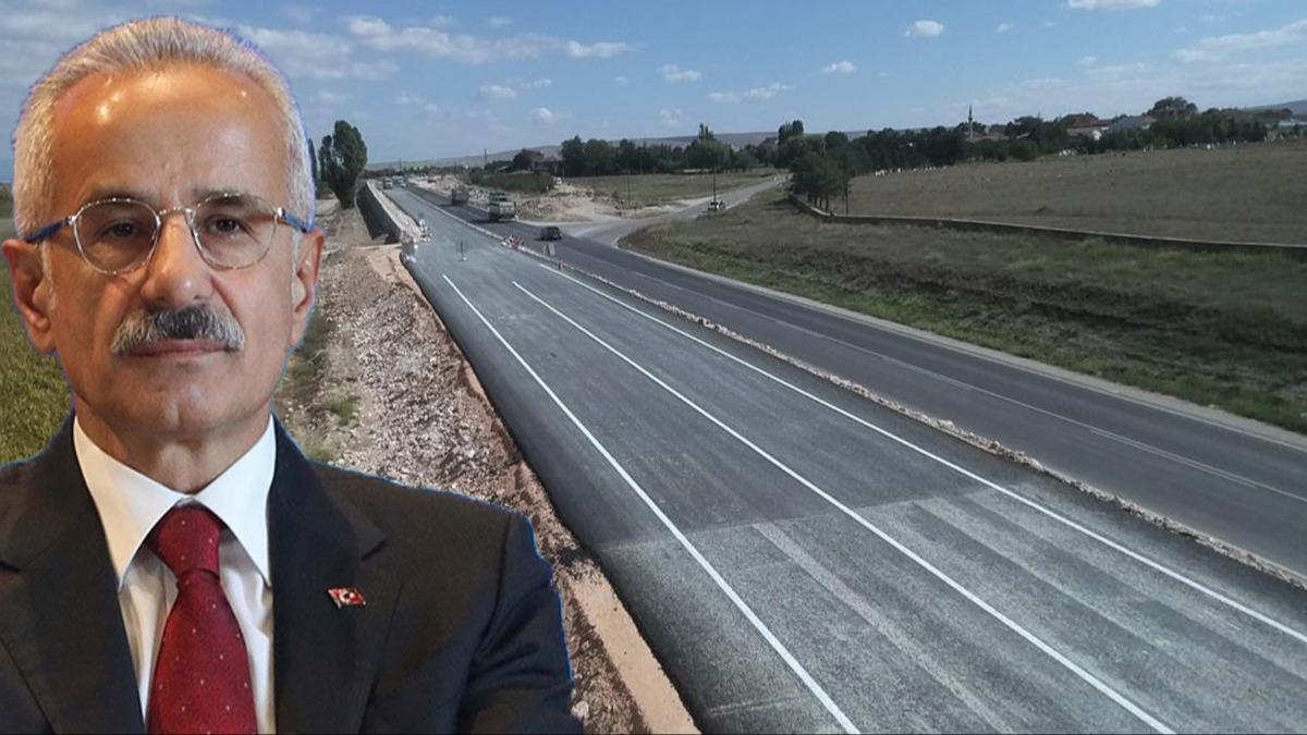 Bakan Uralo�lu m�jdeyi verdi: �n�m�zdeki sene her �eyiyle bu yolu bitirece�iz