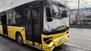 Bu sefer 3 İETT birden kazaya karıştı