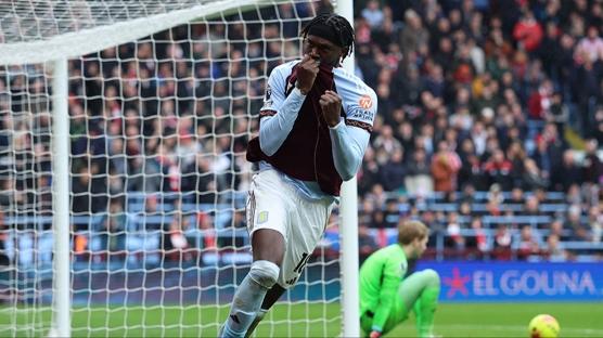 Tammy Abraham sahne ald�, Aston Villa son anda puan� kurtard�