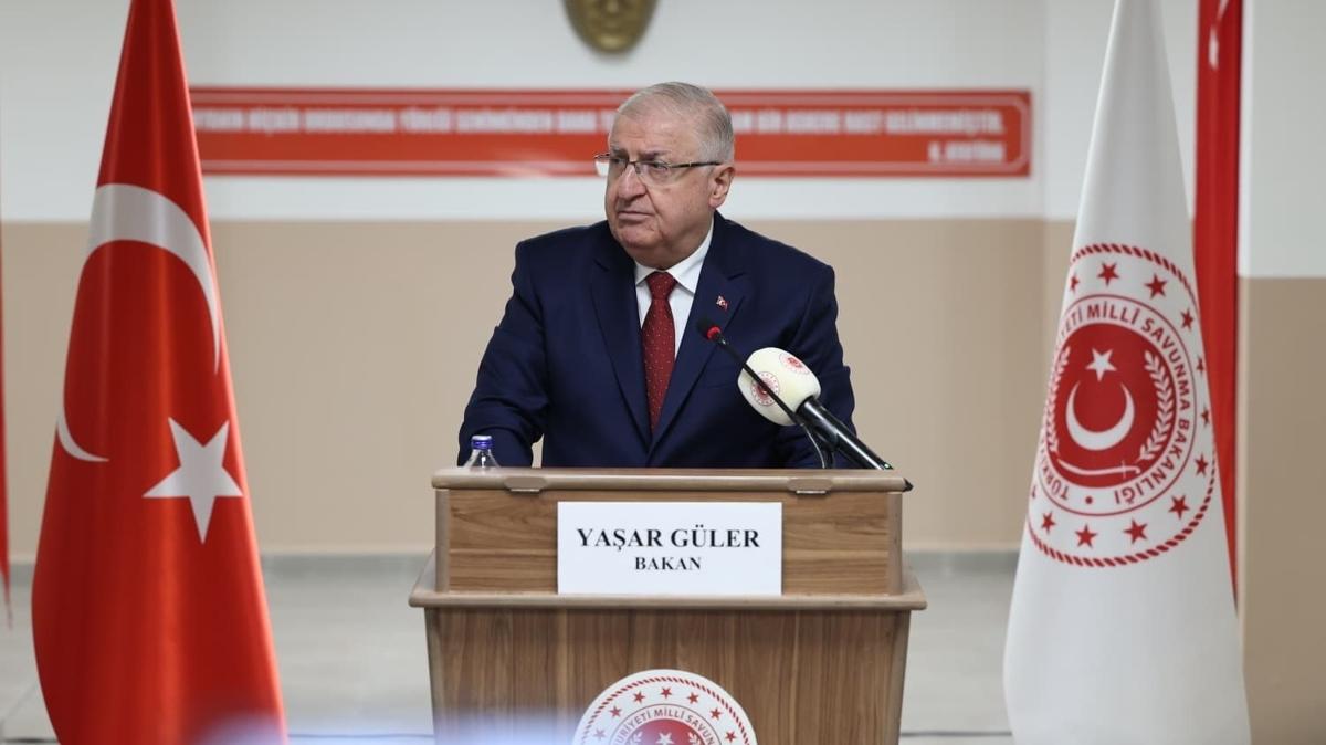 Bakan Güler'den 'Terörsüz Türkiye' mesajı: Bu yolda hiçbir taviz ve pazarlık yoktur