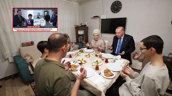 Başkan Erdoğan'ın misafir olduğu aile 24'e konuştu