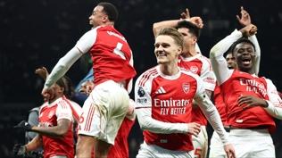 Kuzey Londra derbisinde kazanan Arsenal