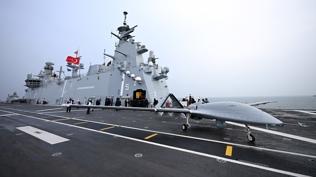 NATO'ya damga vuran ikili: TCG ANADOLU-TB3... Operasyonel kabiliyet �st seviyeye ta��nd�