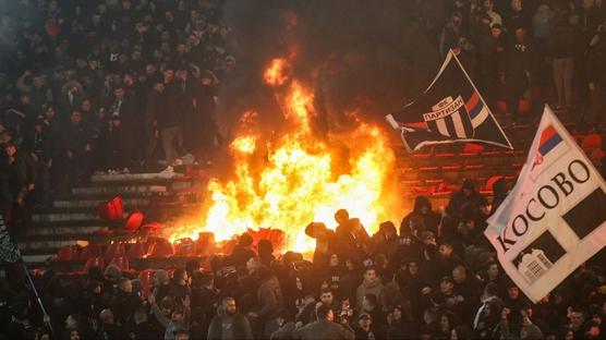 Olayl� Belgrad derbisini kazanan K�z�ly�ld�z