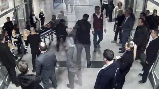 Savc�n�n hakimi vurdu�u olay�n g�r�nt�leri ortaya ��kt�