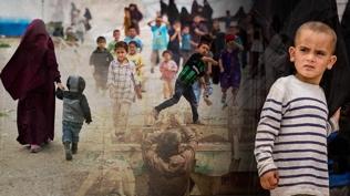 Suriye'deki Hol Kamp� bo�alt�ld�: 22 bin ki�i Irak'a nakledildi